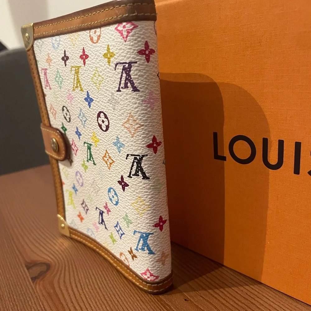 Louis Vuitton Multicolor Monogram Agenda Wallet